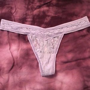 Victoria secret lace thong size medium